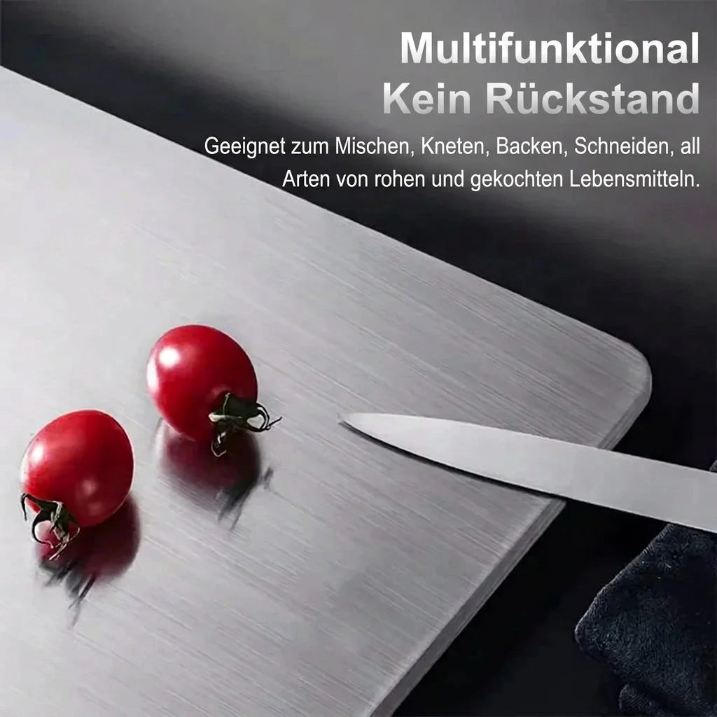 Cutting Board Titanium Non-Porous With Handle Opening