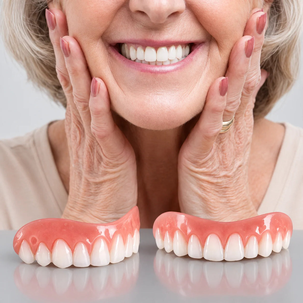 Denture Fitting Set Flexible Silicone Washable & Reusable