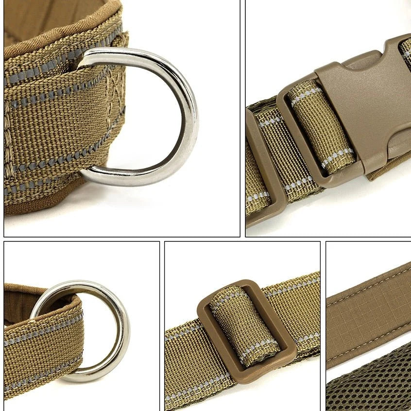 Dog Harness Adjustable No-Pull Reflective Padded Handle