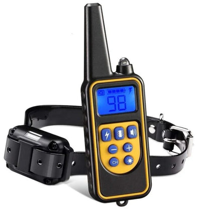Dog Training Collar Remote Control Water-Resistant Rechargeable