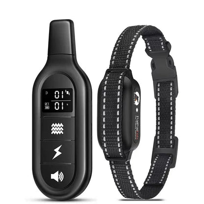 Dog Training Collar Remote-Controlled Water-Resistant 3,281 Ft Range