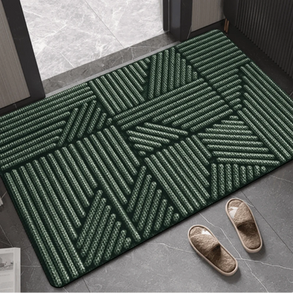 Doormat Absorbent Polyester Non-Slip Rubber Backing