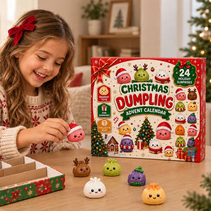 Dumpling Advent Calendar 24 Mini Squishies