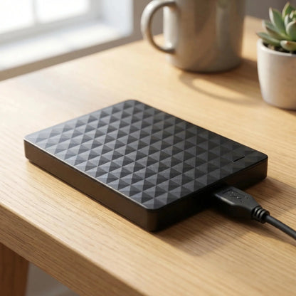 External Hard Drive 10TB USB 3.0 Compact Design