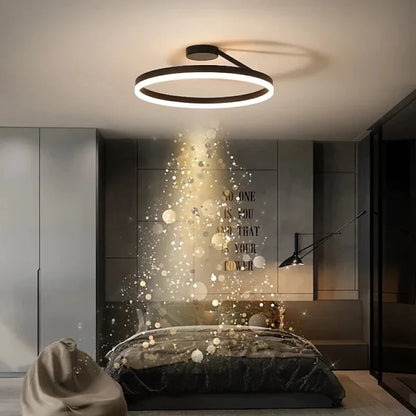 Flush Mount LED Ceiling Light Dimmable Remote Control 3-Color Temperature