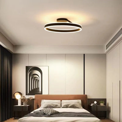 Flush Mount LED Ceiling Light Dimmable Remote Control 3-Color Temperature