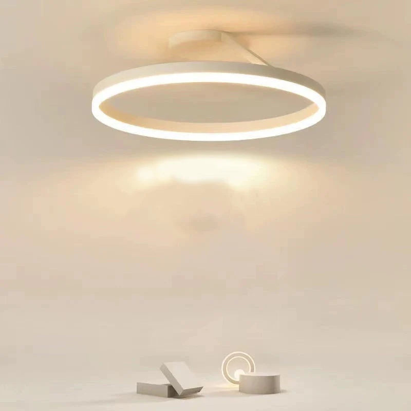 Flush Mount LED Ceiling Light Dimmable Remote Control 3-Color Temperature