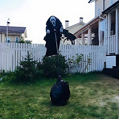 Garden Scarecrow Wind-Activated Weather-Resistant Adjustable Frame