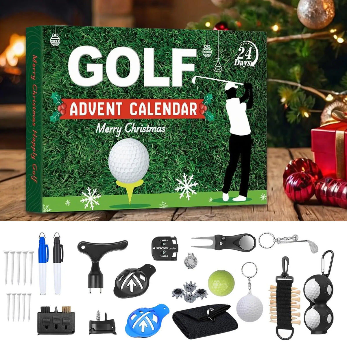 Golf Advent Calendar 24 Golf Accessories & Gadgets