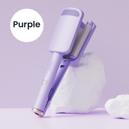 Hair Curler Deep Wave Barrel Negative-Ion Technology 4 Heat Settings