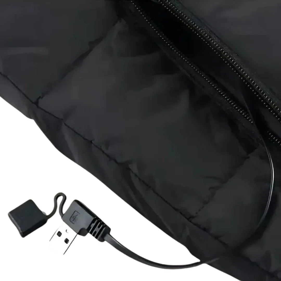 Heated Vest 9-Zone Heating Adjustable Temperature 10-Hour Runtime