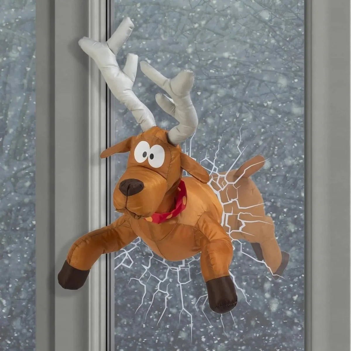 Holiday Window Decoration Sound & Motion Activated LED Moving Figures