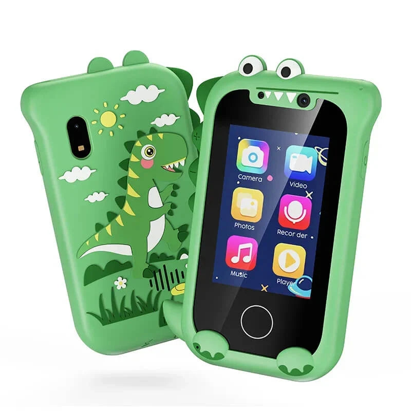Kids Toy Smartphone Touchscreen Dual Cameras Educational Games