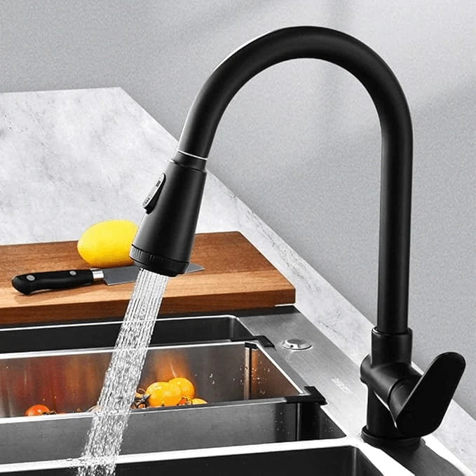 Kitchen Faucet Touch Control Pull-Out Spray Head Stainless Steel