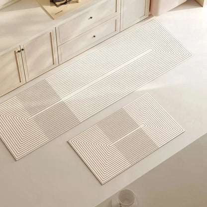 Kitchen Mat Cushioned Absorbent Non-Slip Machine Washable