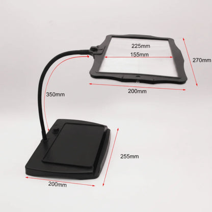 Magnifying Desk Lamp 3x Magnification LED Cordless Gooseneck