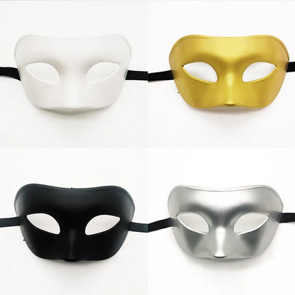 Masquerade Mask Adjustable Strap Smooth Finish