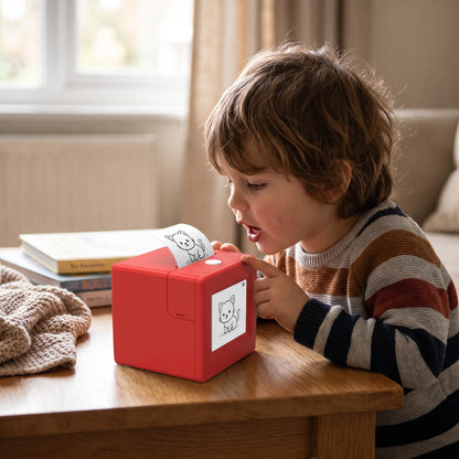 Mini Printer Voice-Activated AI Inkless Thermal Printing