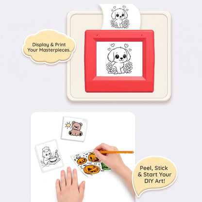 Mini Printer Voice-Activated AI Inkless Thermal Printing