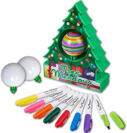 Ornament Decorating Kit Motorized Spinner Lights & Music