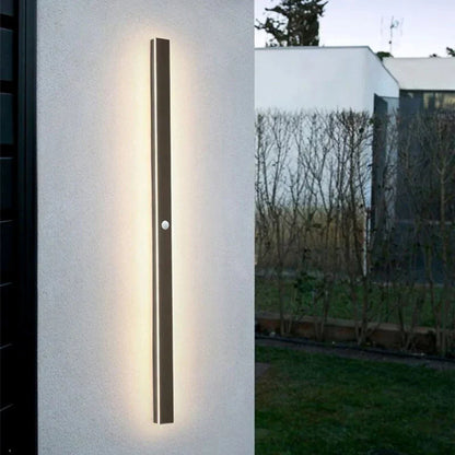 Outdoor Wall Light Linear LED IP65 Motion Sensor