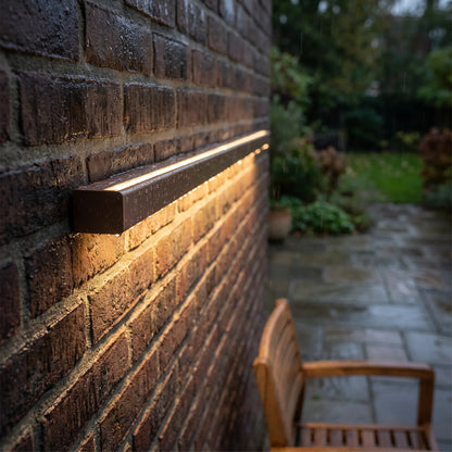Outdoor Wall Light Linear LED IP65 Motion Sensor