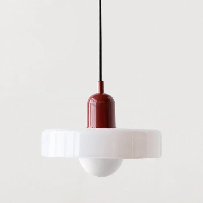 Pendant Light Stained Glass Geometric Adjustable Hanging Length