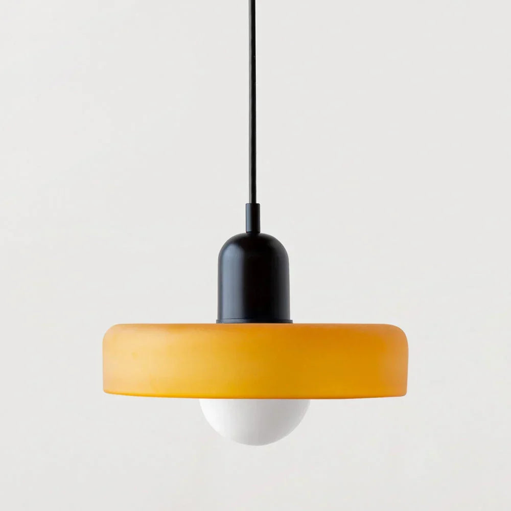 Pendant Light Stained Glass Geometric Adjustable Hanging Length