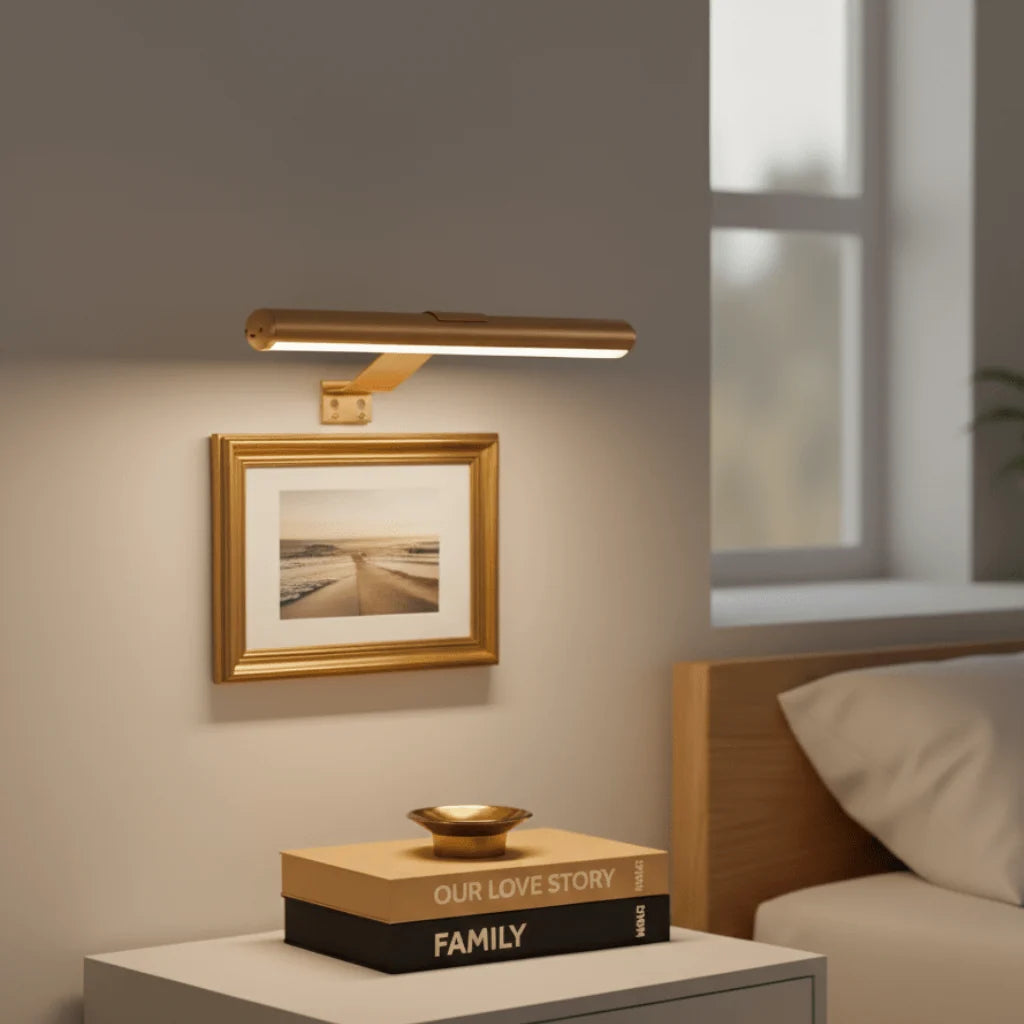 Picture Light 360° Rotating Dimmable USB-Rechargeable LED