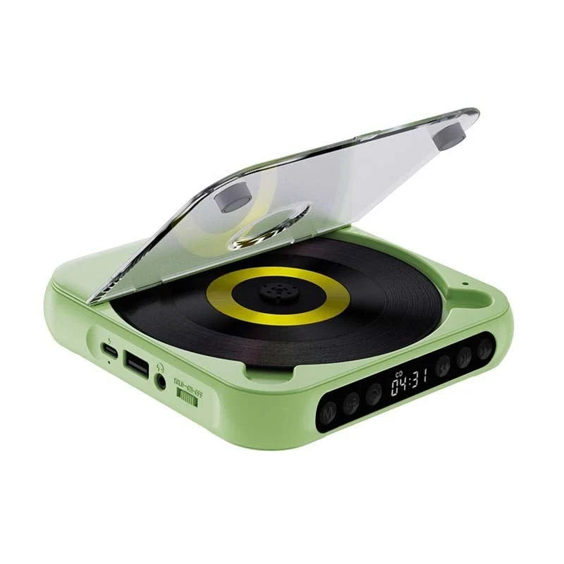 Portable CD Player Bluetooth Hi-Fi 6-Hour Playback