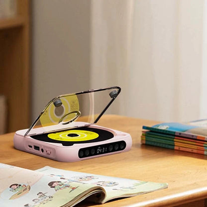 Portable CD Player Bluetooth Hi-Fi 6-Hour Playback