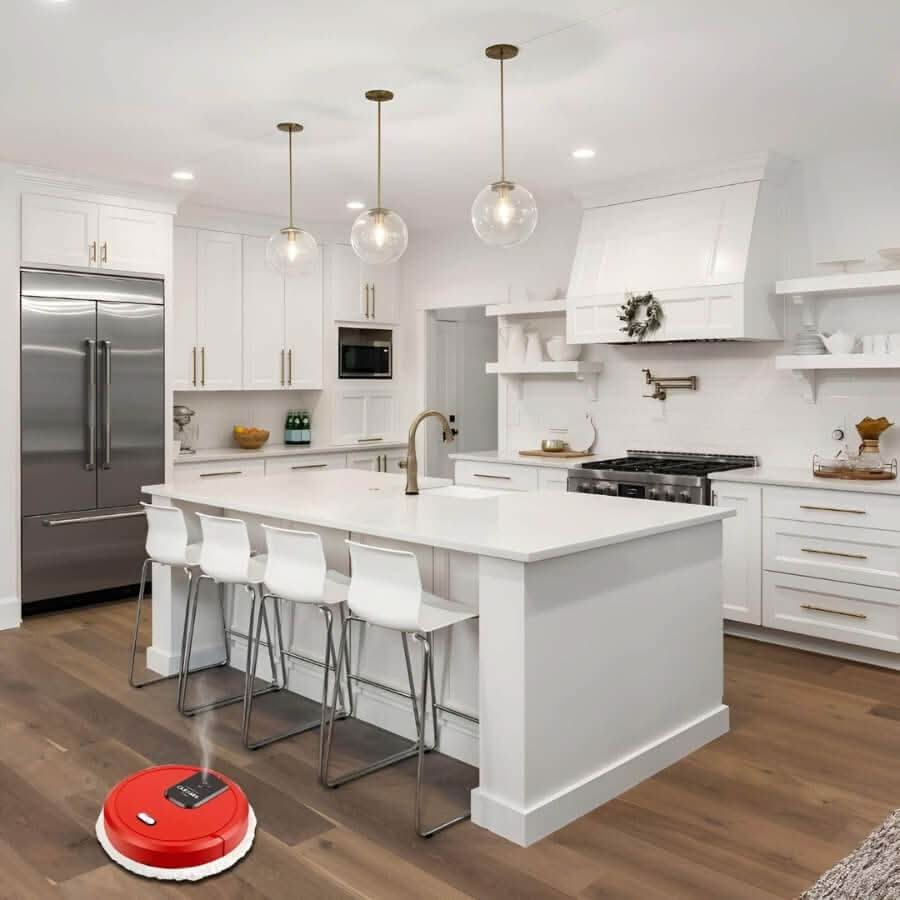 Robot Mop Cordless Smart Navigation Rotating & Spray Modes