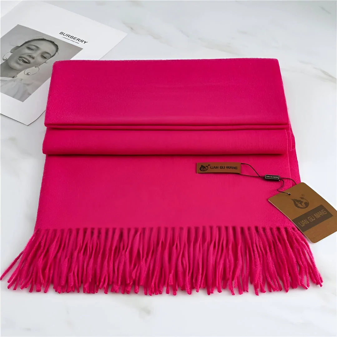 Scarf Soft Cashmere Decorative Fringe