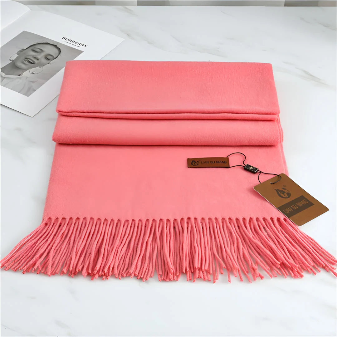 Scarf Soft Cashmere Decorative Fringe