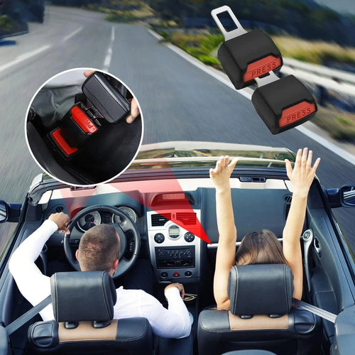 Seat Belt Alarm Silencer Inserts Tool-Free 2-Piece Set