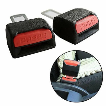 Seat Belt Alarm Silencer Inserts Tool-Free 2-Piece Set