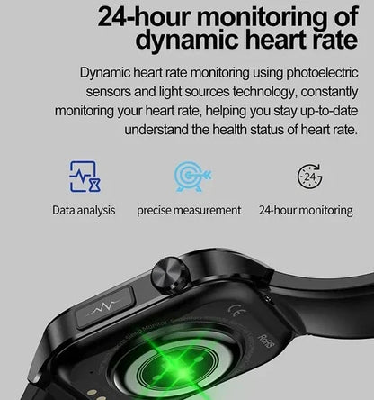 Smartwatch 2.04-Inch AMOLED Display Bluetooth Calling & Messaging