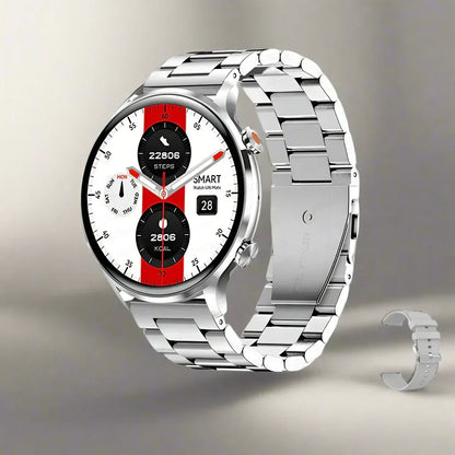 Smartwatch AMOLED Display Bluetooth Calling IP68 Water-Resistant