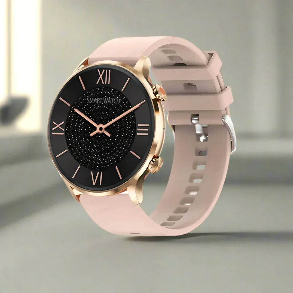 Smartwatch AMOLED Display Bluetooth Calling IP68 Water-Resistant