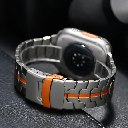 Smartwatch Band Titanium Lightweight Quick Release Hypoallergenic Clasp