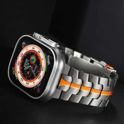 Smartwatch Band Titanium Lightweight Quick Release Hypoallergenic Clasp