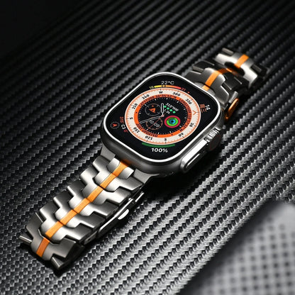 Smartwatch Band Titanium Lightweight Quick Release Hypoallergenic Clasp