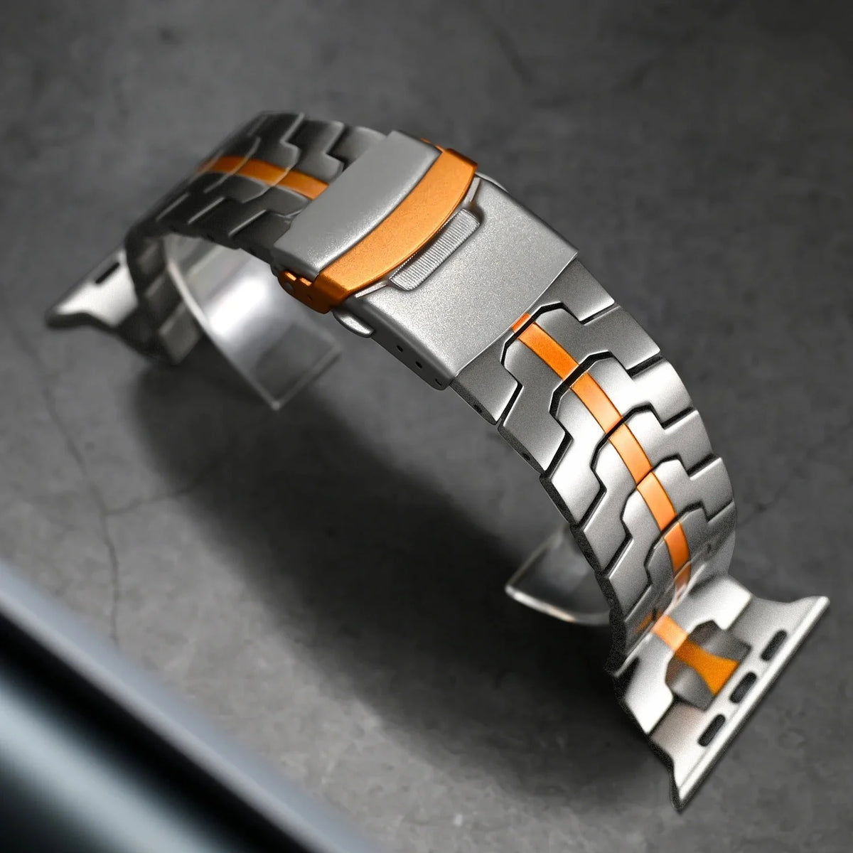 Smartwatch Band Titanium Lightweight Quick Release Hypoallergenic Clasp