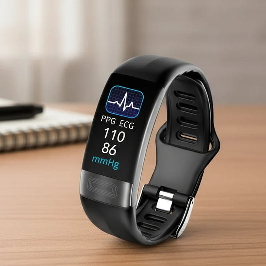 Smartwatch ECG & Blood Pressure Monitoring Sleep Tracking