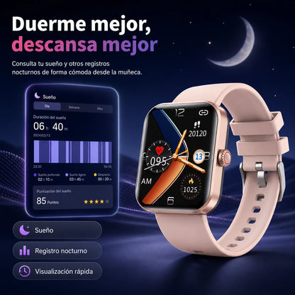 Smartwatch Health & Activity Tracker 50+ Sports Modes