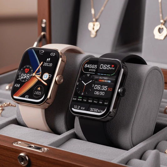 Smartwatch Non-Invasive Glucose Trend & Heart Rate Tracking