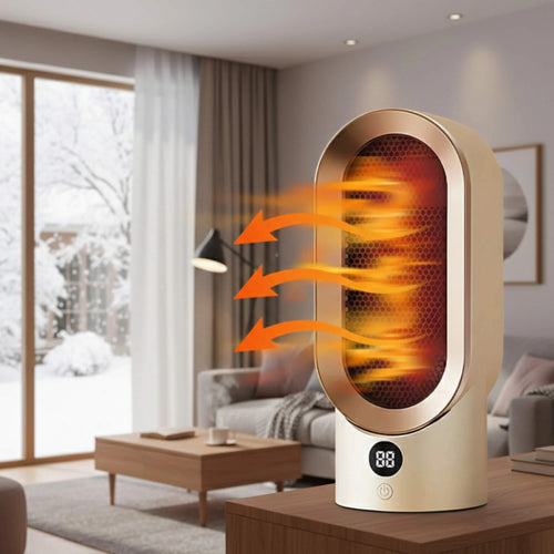 Space Heater Compact Portable Quiet Operation