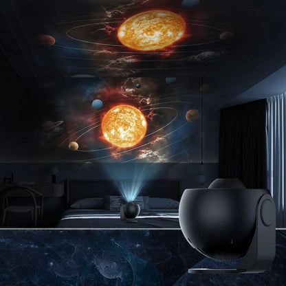 Star Projector Rotating Adjustable Focus 13 Interchangeable Discs