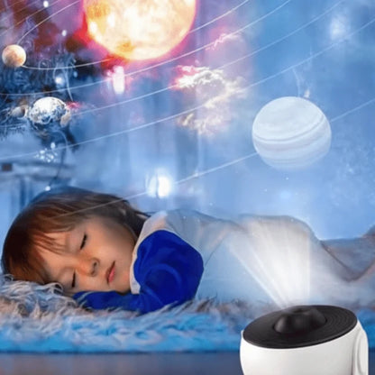 Star Projector Rotating Adjustable Focus 13 Interchangeable Discs