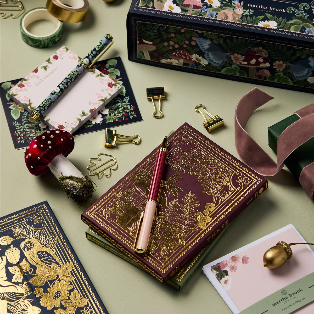 Stationery Advent Calendar 24-Piece Assortment Pens & Notes